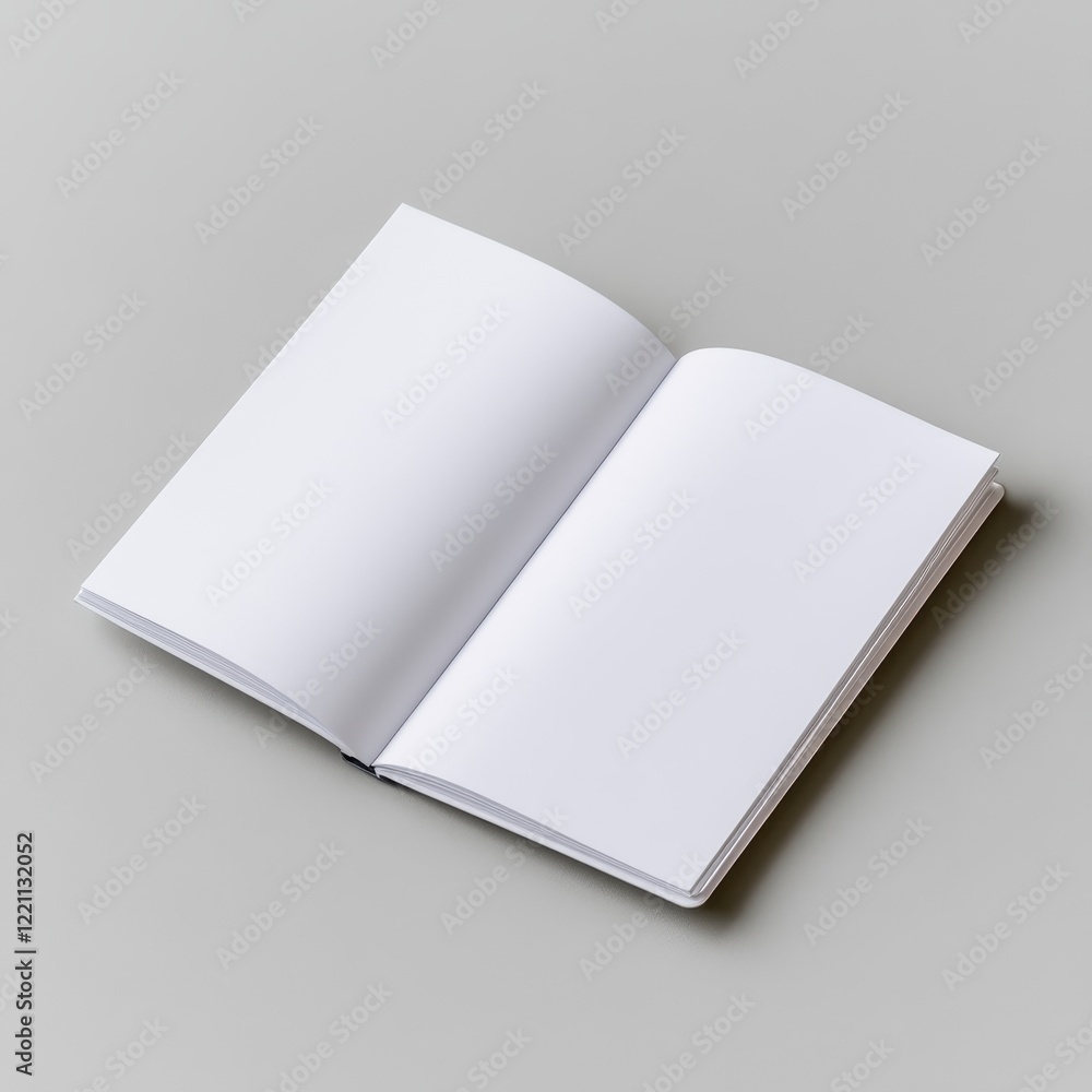 Blank book mockup template for creative design projects digital art and print layouts showcase and presentation Blank book mockup template for creative design projects digital art and print layouts showcase and presentation