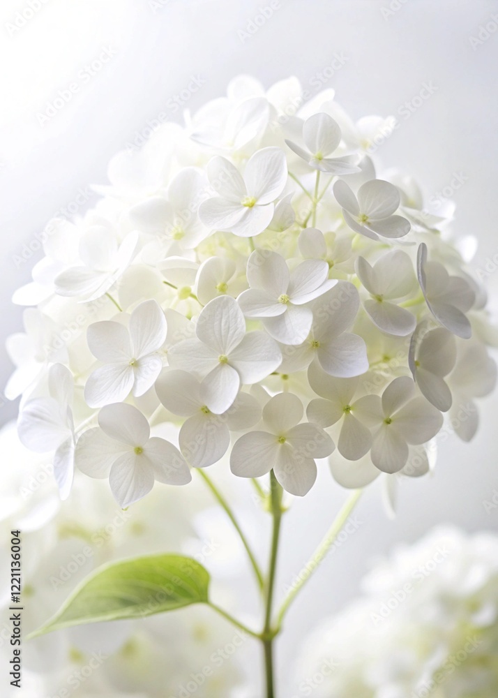 White flowers blooms generative ai White flowers blooms generative ai