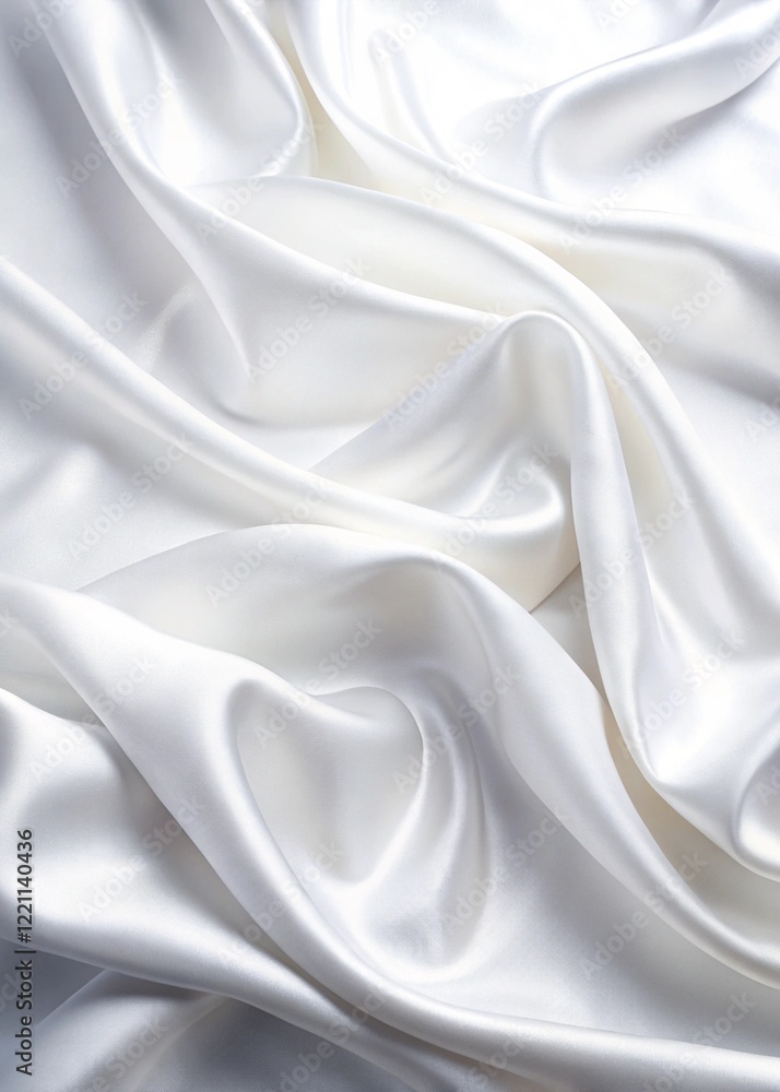 Fototapeta premium White lace fabric texture generative ai