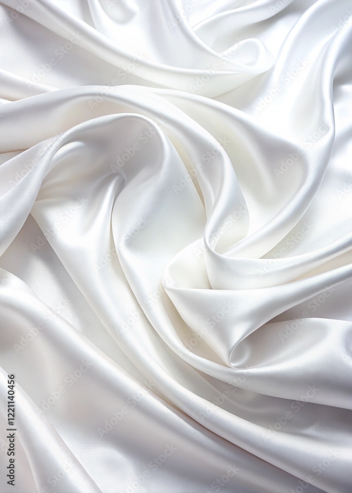 Obraz premium White lace fabric texture generative ai