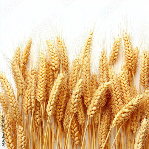 Golden Wheat Isolated
