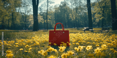 Spring Shopping Bag