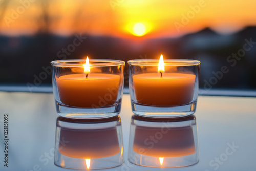 Tea Candle Isolated