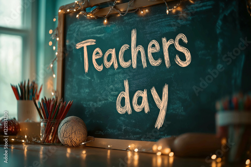 Teachers Day Text Written B...