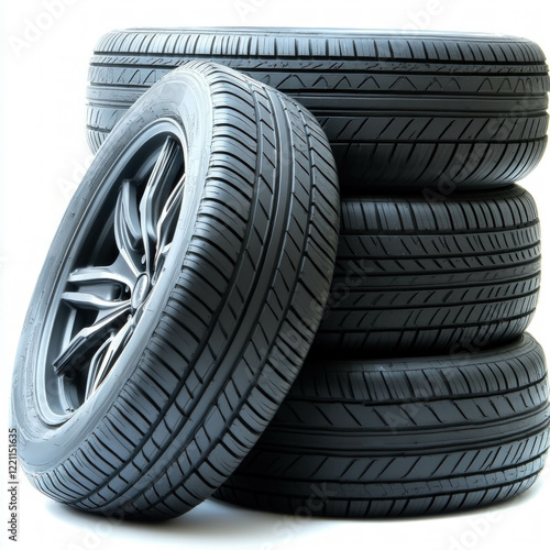 Tyres Isolated
