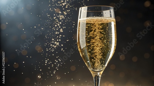 Champagne Bubbles Close-up ...