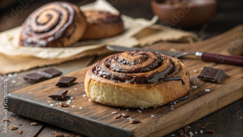 Chocolate Cinnamon Roll on ...