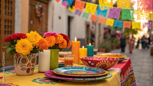 Fiesta Table Setting Colorf...