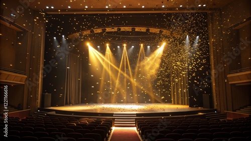 Golden Stage Confetti, Spot...