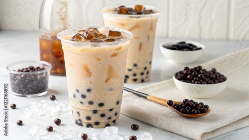 Iced Brown Sugar Boba Milk ...