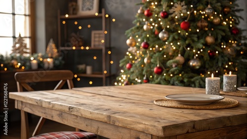Rustic Christmas Table Sett...