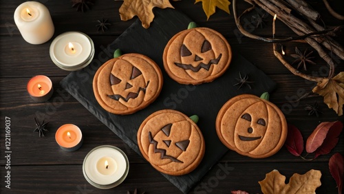 Spooky Halloween Pumpkin Co...
