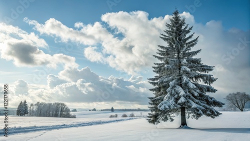 Winter Solitude Snow-Covere...