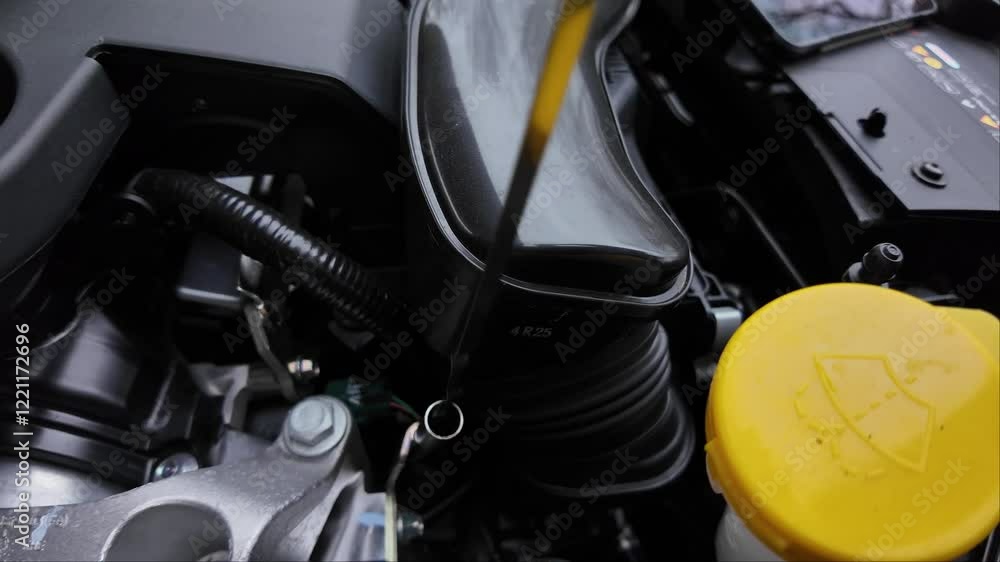 Vérifier l'huile moteur Vérifier l'huile moteur