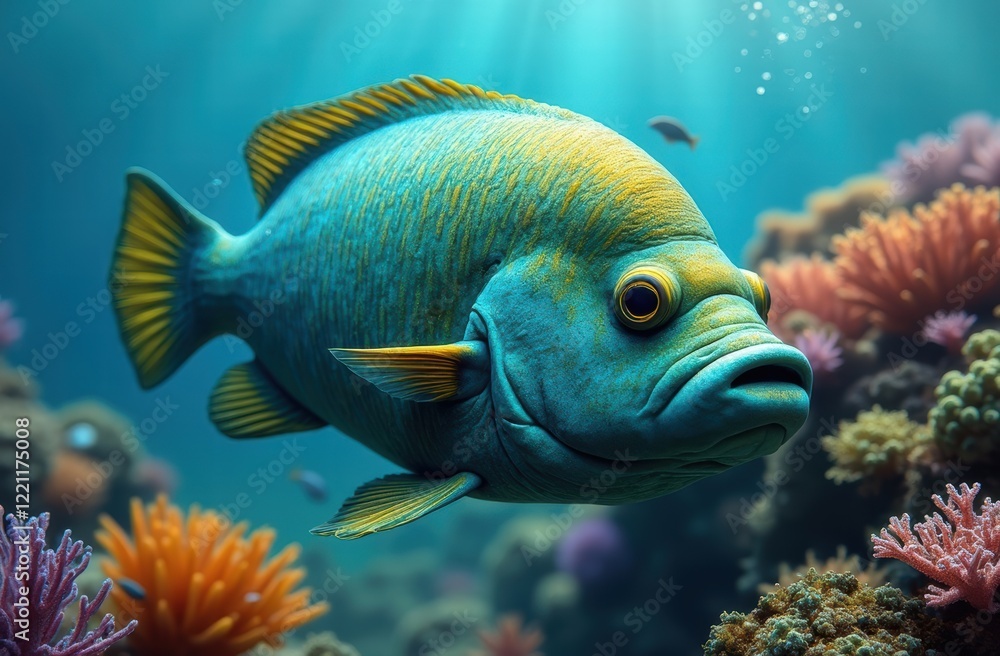 The humphead wrasse (Cheilinus undulatus) is a large species of wrasse mainly found on coral reefs in the Indo-Pacific region. It is also known as the Māori wrasse, Napoleon wrasse, Napoleon fish The humphead wrasse (Cheilinus undulatus) is a large species of wrasse mainly found on coral reefs in the Indo-Pacific region. It is also known as the Māori wrasse, Napoleon wrasse, Napoleon fish