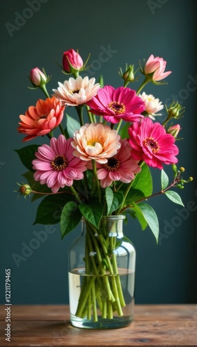 Wallpaper Mural Beautiful flowers in a vase, home, arrangement, flowers Torontodigital.ca