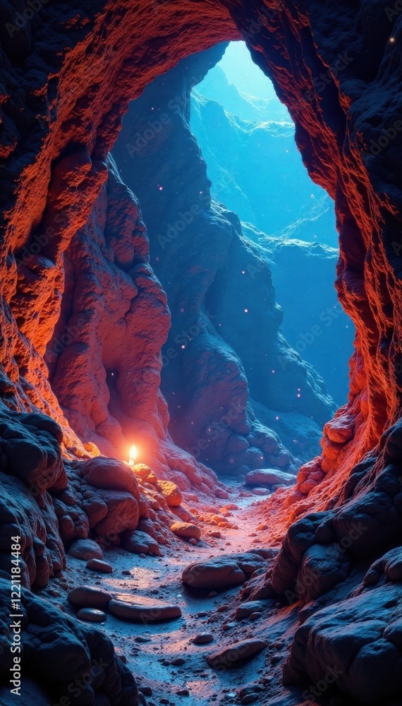 Crystal formation in a cave with ancient symbols, cave, ancient symbols, crystal formation Crystal formation in a cave with ancient symbols, cave, ancient symbols, crystal formation