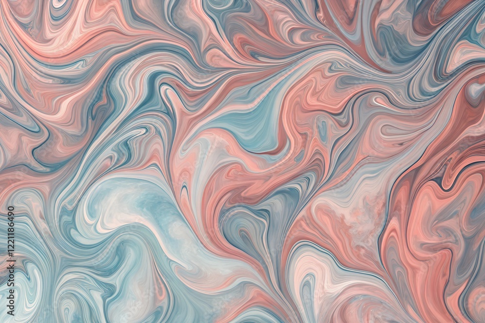 Fototapeta premium Pastel colorful color seamless marble pattern