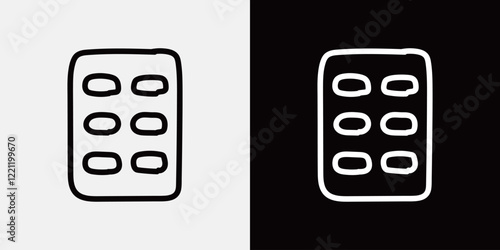 手書きの医療アイコンセット