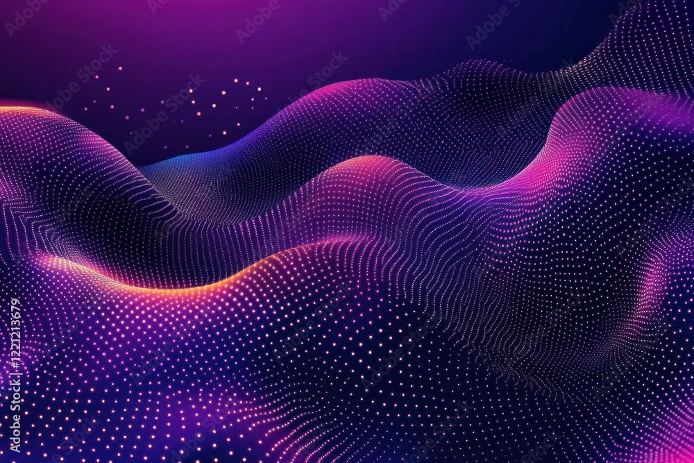 Abstract purple and pink wave digital background. Abstract purple and pink wave digital background.