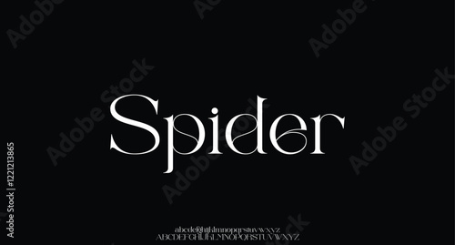 Luxury alphabet letters font. Typography elegant wedding classic lettering serif fonts decorative vintage retro. vector illustration
