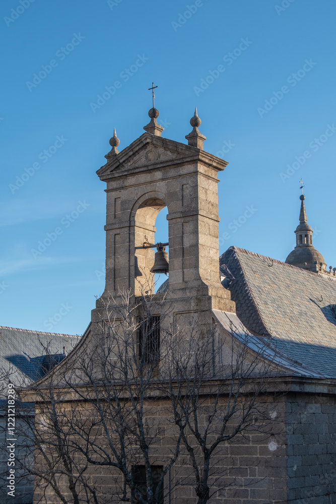 Φωτογραφία Bulrush of the sanctuary of Our Lady of Grace in San Lorenzo del Escorial, province of Madrid