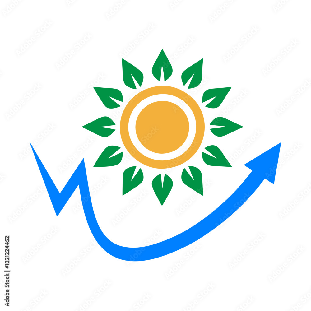 Obraz premium sun and leaves