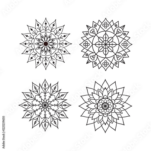 traditional mandala design bundle