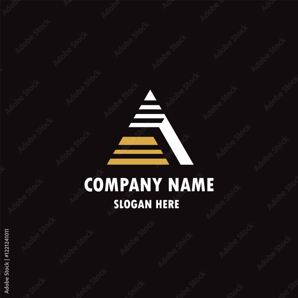 A Letter Initial Logo Design Template Vector Illustration A Letter Initial Logo Design Template Vector Illustration