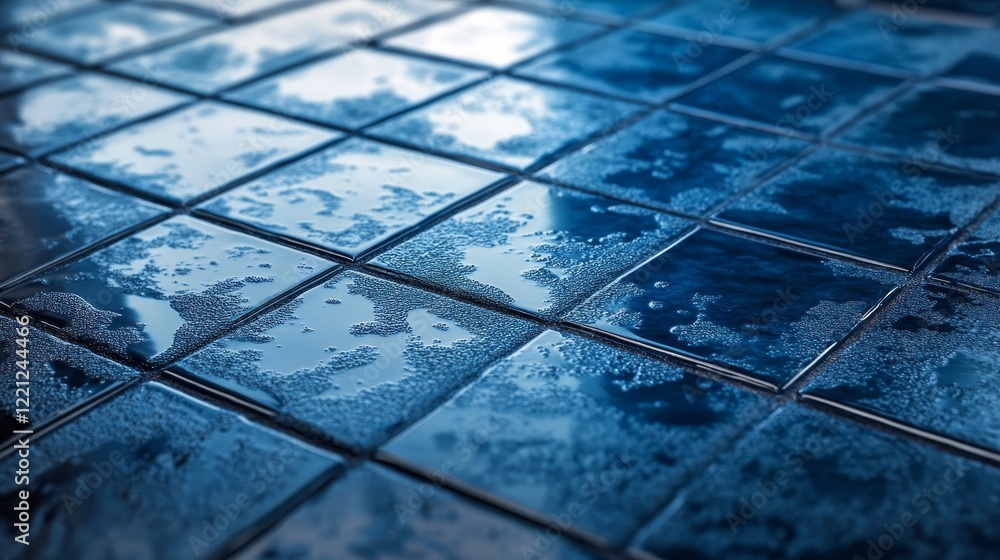 Wet floor close up composition background Wet floor close up composition background