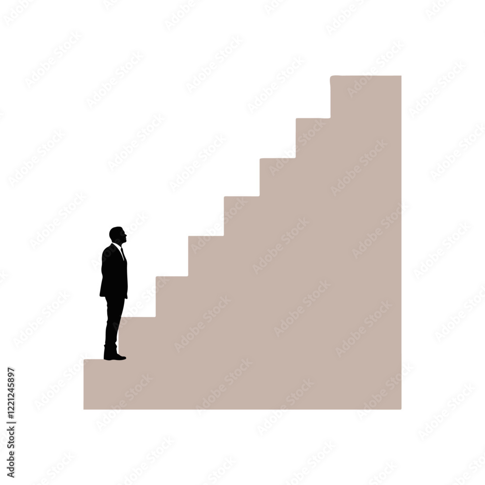 Business growth vector illustration Business growth vector illustration