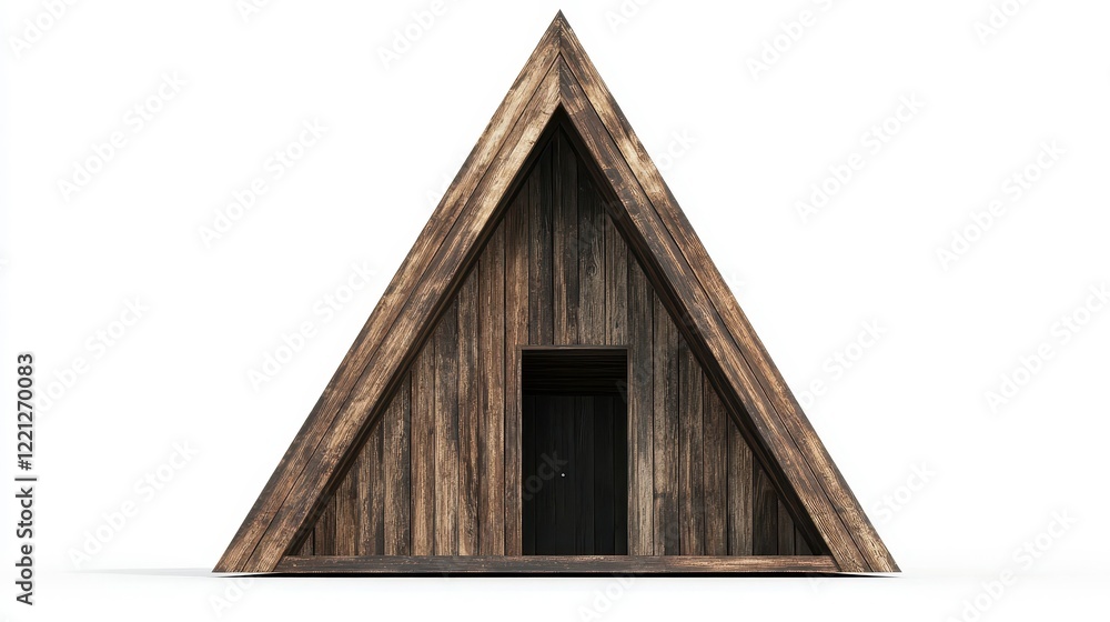 Unique Wooden A-Frame House with Minimalist Design Unique Wooden A-Frame House with Minimalist Design