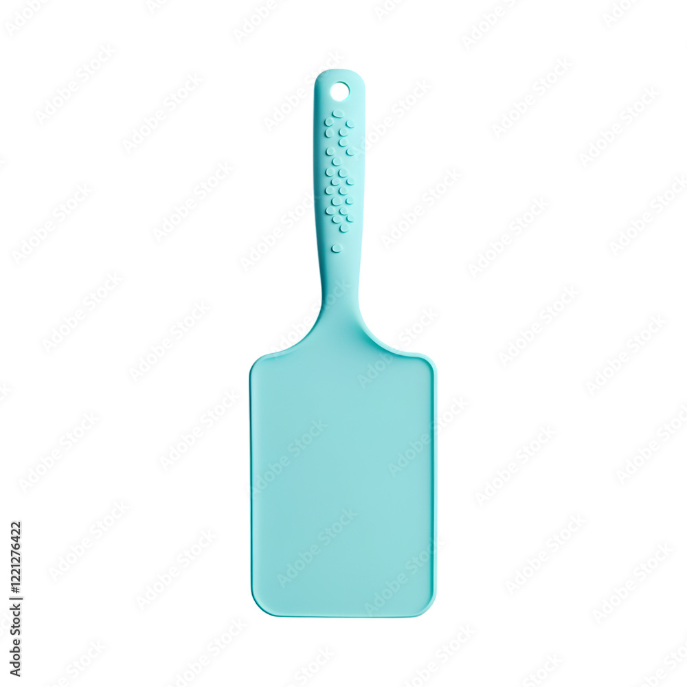 Blue Silicone Baking Scraper with Handle Isolated on Transparent Background Blue Silicone Baking Scraper with Handle Isolated on Transparent Background