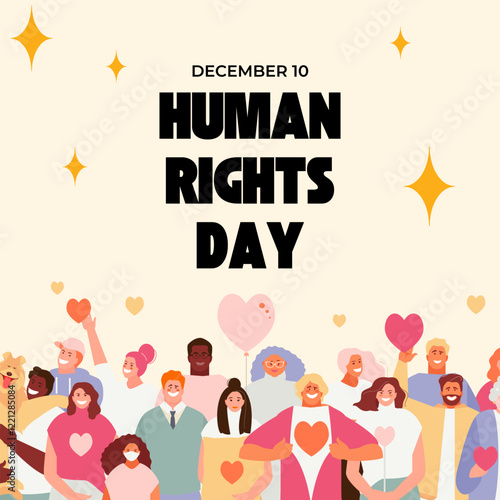 Modern Human Rights Day  Instagram Post