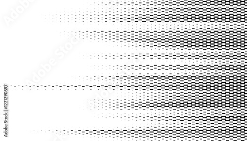 Black and white transition background pattern. seamless pattern transition for backgroud, jersey pattern. Sporty background. Vector Format Illustration. EPS10