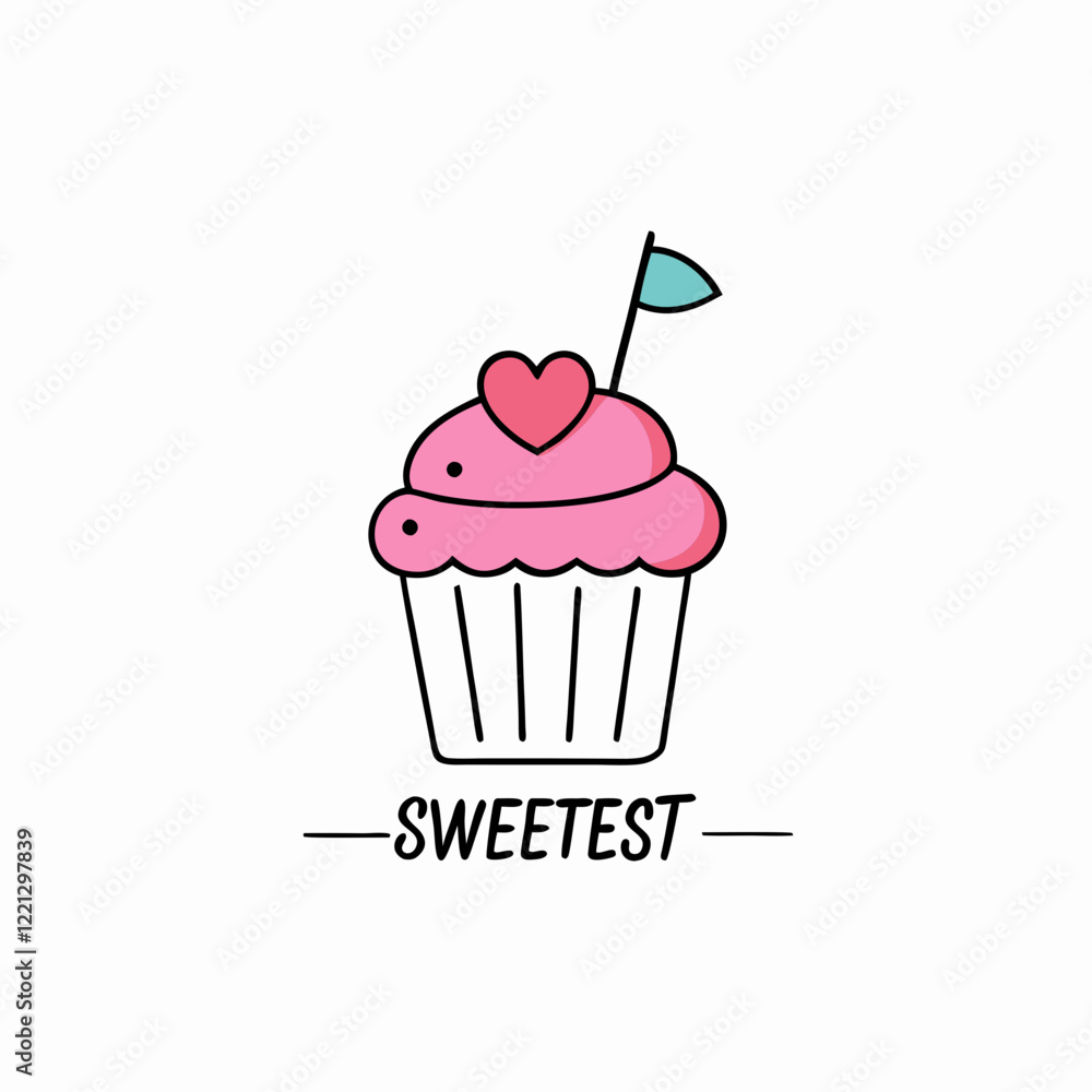 cupcake with cherry cupcake with cherry