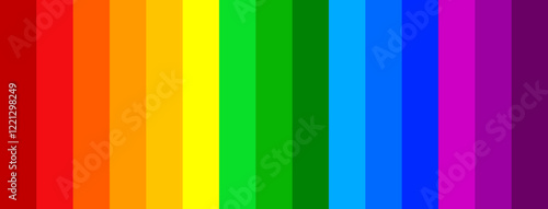 Color palette set, colors gradation rainbow, rainbow multicolored element, color gradient spectrum