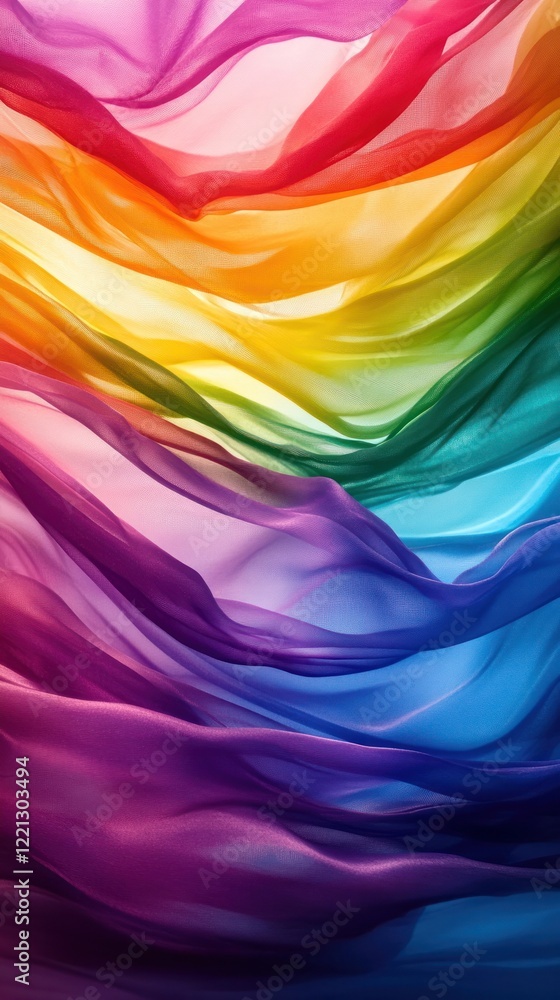 Stunning abstract background with vibrant rainbow gradient fluid shapes and smooth flowing patterns Versatile and captivating visual texture for creative design digital art and modern wallpapers Stunning abstract background with vibrant rainbow gradient fluid shapes and smooth flowing patterns Versatile and captivating visual texture for creative design digital art and modern wallpapers
