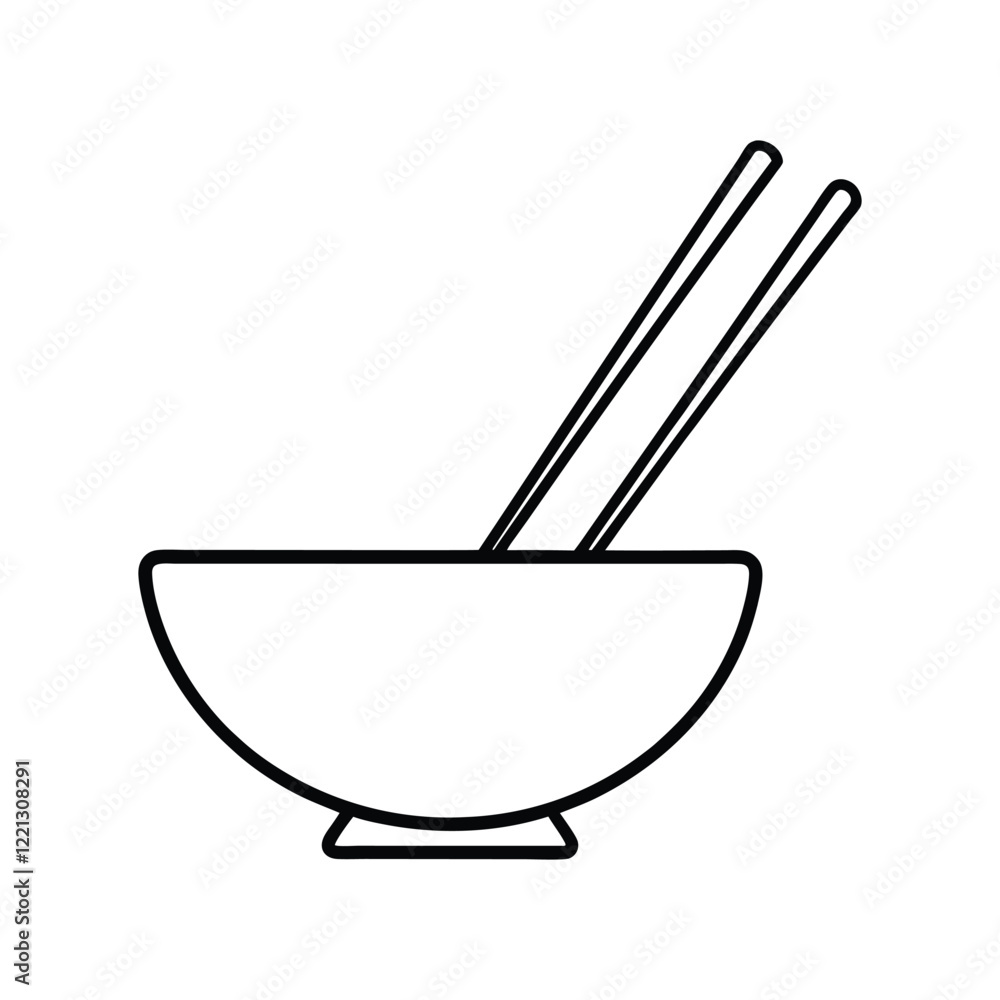 chopsticks on the bowl chopsticks on the bowl