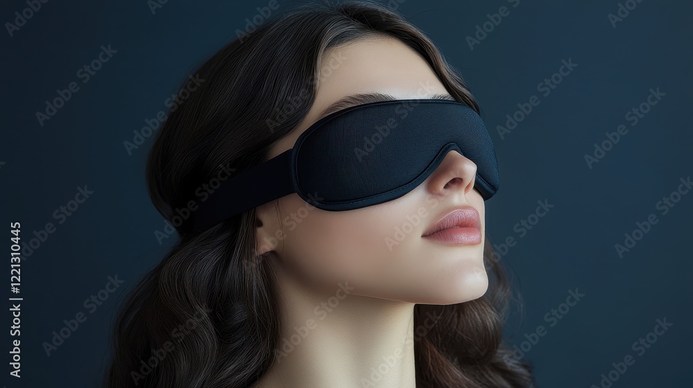 Contoured Blackout Sleep Mask for Relaxation and Comfort Contoured Blackout Sleep Mask for Relaxation and Comfort