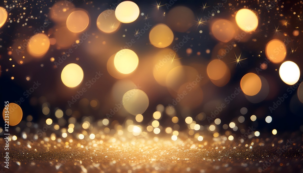 Abstract Christmas lights and bokeh on sparkling background. the sparkles look small and far Abstract Christmas lights and bokeh on sparkling background. the sparkles look small and far