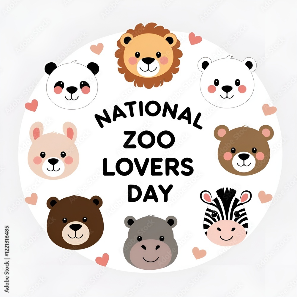Obraz premium Celebrate National Zoo Lovers Day!