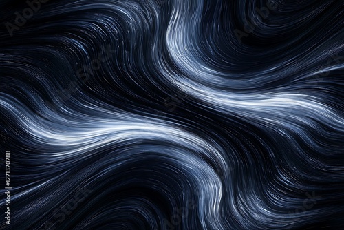 Swirling light trails forming mesmerizing patterns against a dark background, perfect for creative visual storytelling