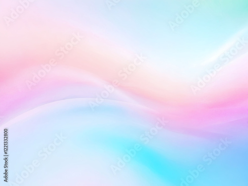 Soft pastel swirls create a calming abstract background with gentle gradients and colors in a serene atmosphere