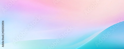 Colorful abstract background depicting soft pastel shades blending harmoniously in a vibrant visual display