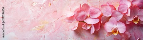 Wallpaper Mural Pink Orchid Sparkle Torontodigital.ca