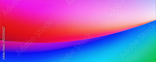 Vibrant abstract background with colorful gradients showcasing shades of red, blue, and purple in a smooth flowing design