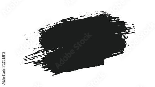 vector grunge background graphic design, paint brush stroke and abstract grunge banner for graphic background decoration.