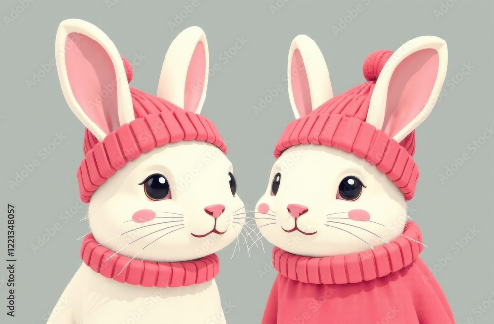 bunnies in hats bunnies in hats
