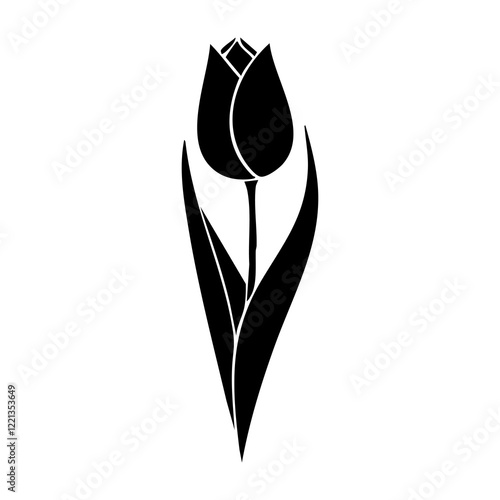 illustration of a tulip